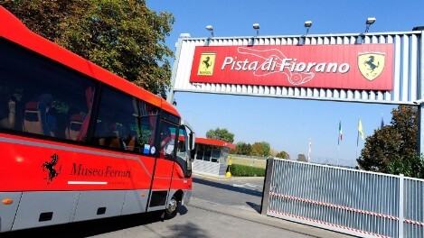 Ferrari guided shuttle tour