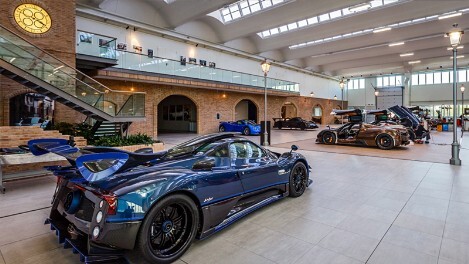 Pagani museum and factory